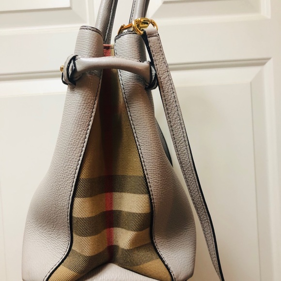 BURBERRY MEDIUM BANNER Purse, taupe brown - Picture 3 of 7